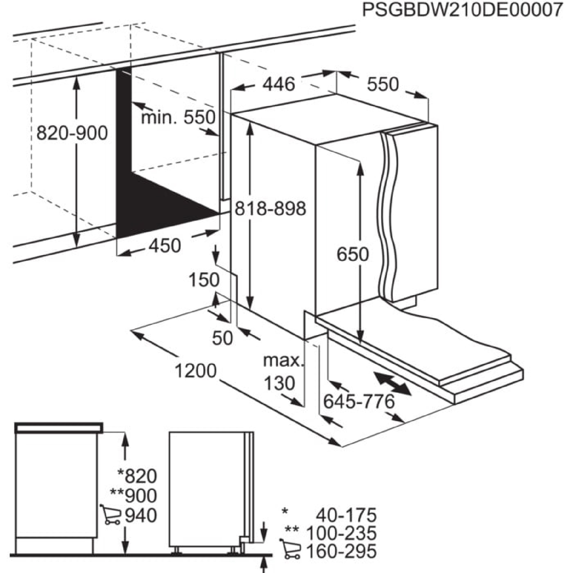 Kuppersberg gsm 6073 схема встраивания