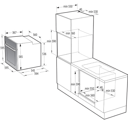 Gorenje BOS6737E13WG