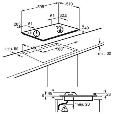 Electrolux GPE262MX Electrolux GPE262MX